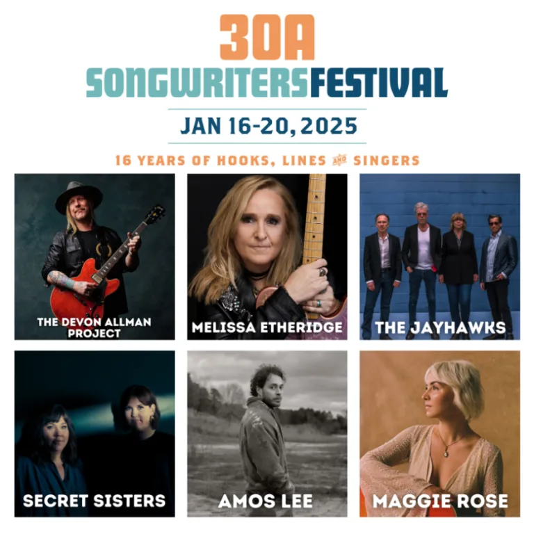 SoWal Insider's Guide to 30A Songwriters Festival 2025