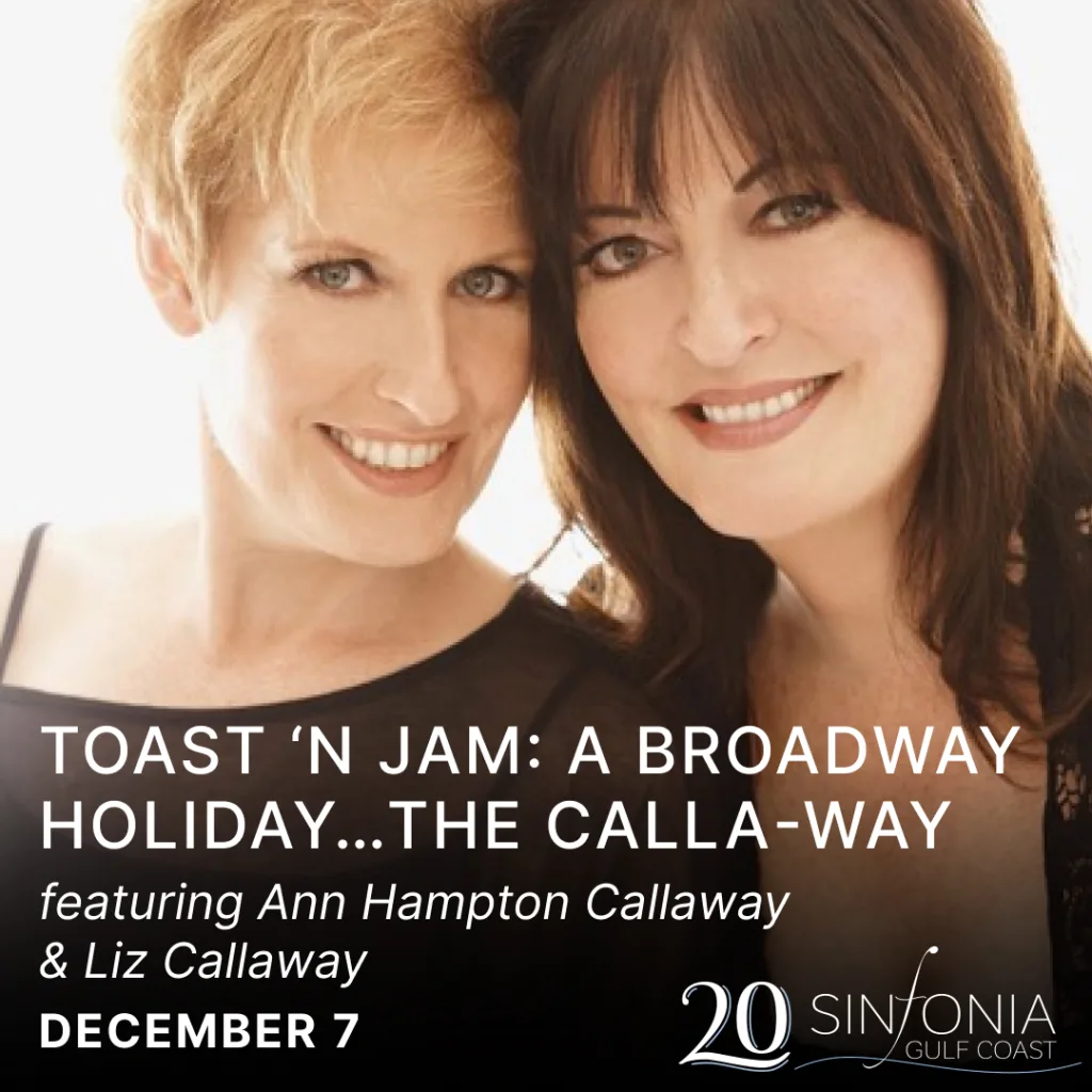 Sinfonia Gulf Coast's 20th Season Schedule Showcases Diverse Talent