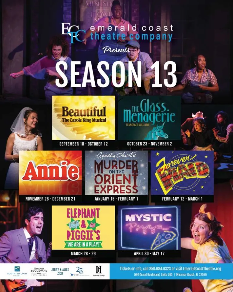 The Carole King Musical at ECTC September 18 - October 12