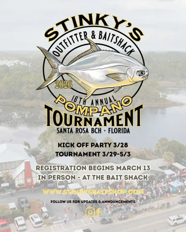 Stinky's March Events, Music, Anniversary & Pompano Tournament Kickoff Party