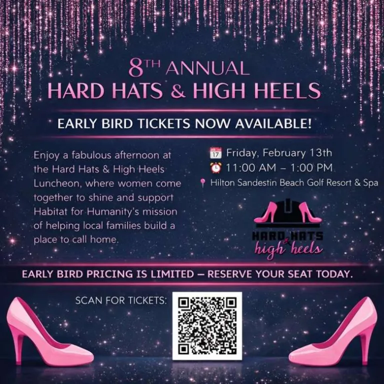 8th Annual Hard Hats & High Heels At Hilton Sandestin Beach Feb 13