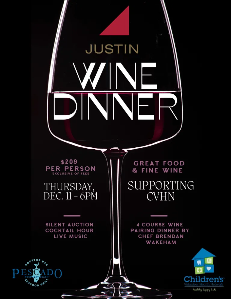 Pescado Seafood Grill Wine Dinner Benefit Dec 11 In Rosemary Beach