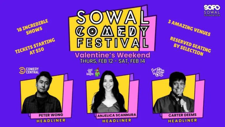 SoWal Comedy Festival At Multiple Venues Feb 12-14