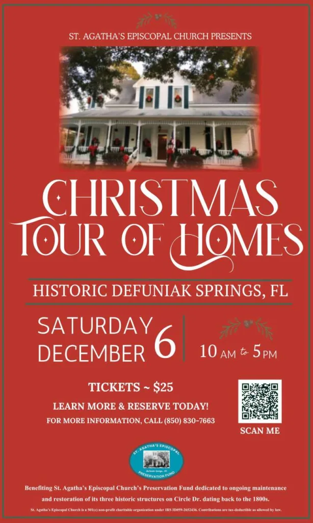 Christmas Reflections In DeFuniak Springs Nov 28 - Dec 31