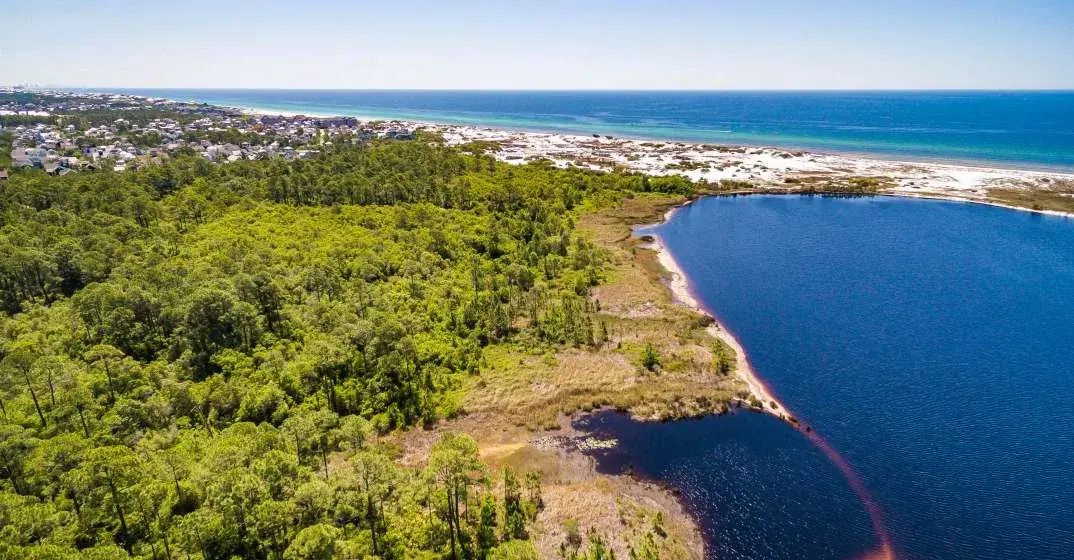 Coastal Dune Lake Watershed is Connected by Water & Fire