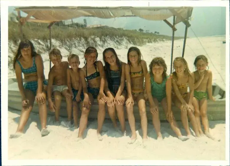 Vintage SoWal - Kids From Every Decade Love the Beach