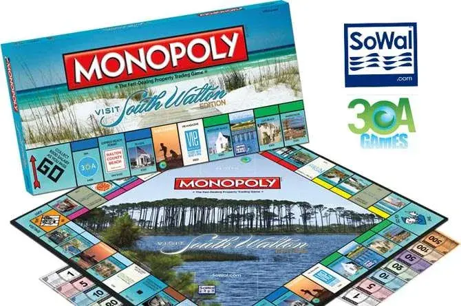 Official South Walton Monopoly Game Hits the Beach