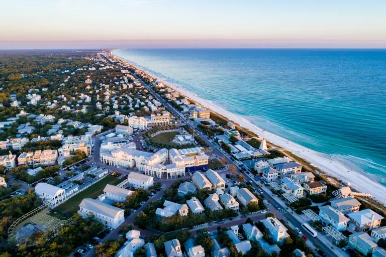 Seaside Florida Aerial