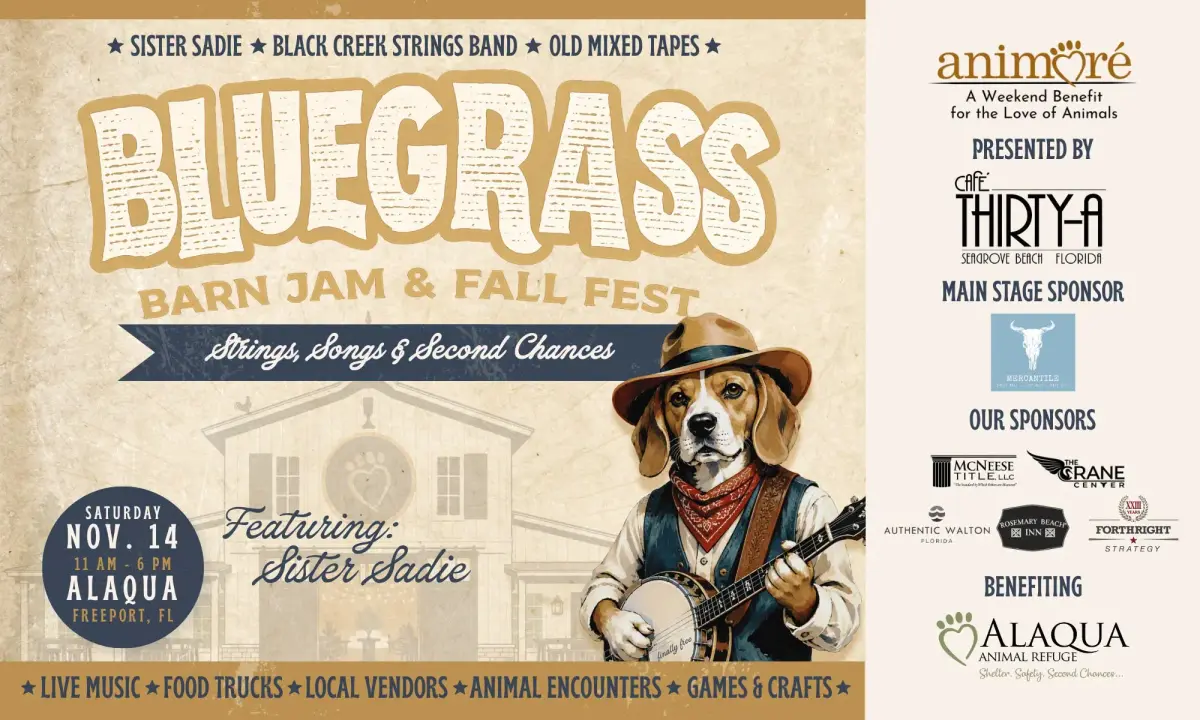 Alaqua’s Bluegrass Barn Jam & Fall Fest