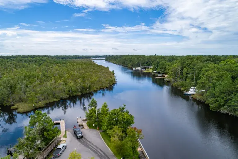 Marse Landing at Four Mile Creek