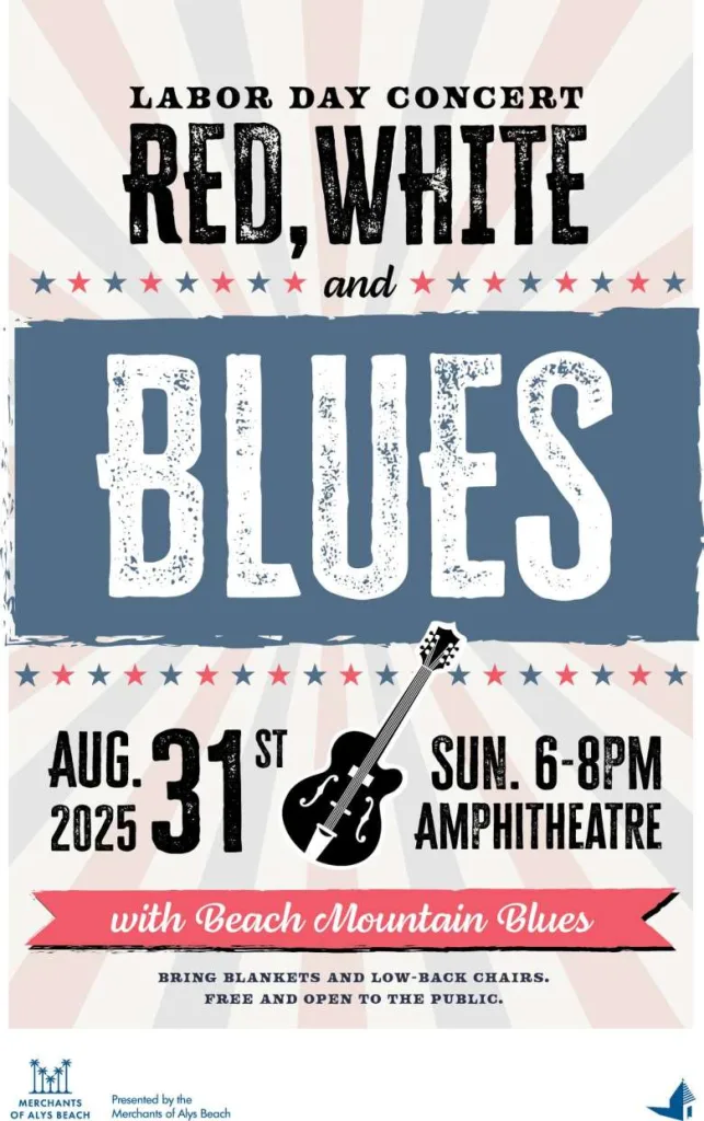 Alys Beach Labor Day Concert Aug 31
