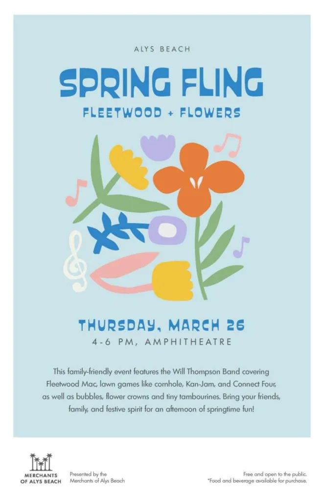 Alys Beach Extends An Open Invitation To Annual Spring Fling March 26
